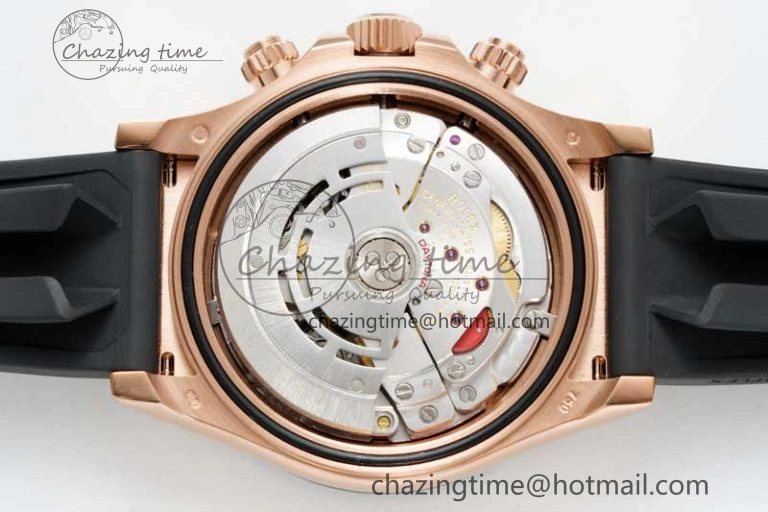 Elegant Daytona 116515 QF 1:1 Best Edition Meteorite Dial on Oysterflex Rubber Strap SA 2278