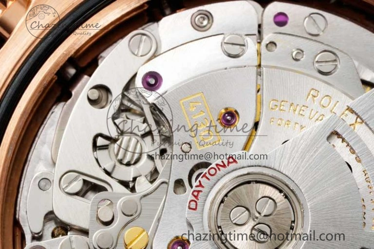 Elegant Daytona 116515 QF 1:1 Best Edition Meteorite Dial on Oysterflex Rubber Strap SA 2278
