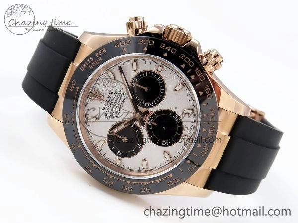 Daytona 116515 QF 1:1 Best Edition Meteorite Dial on Oysterflex Strap SH4130 V3 (Gain Weight) Compact 1689