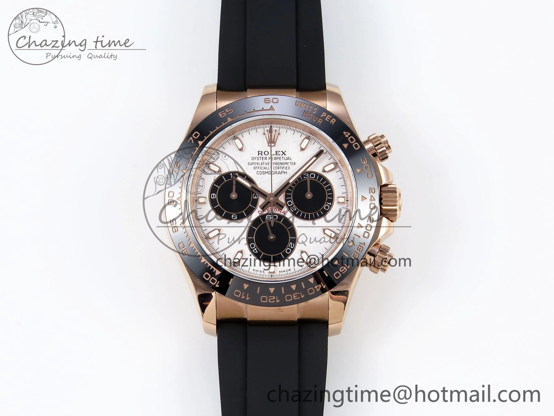 Daytona 116515 QF 1:1 Best Edition Meteorite Dial on Oysterflex Strap SH4130 V3 (Gain Weight) Compact 1689