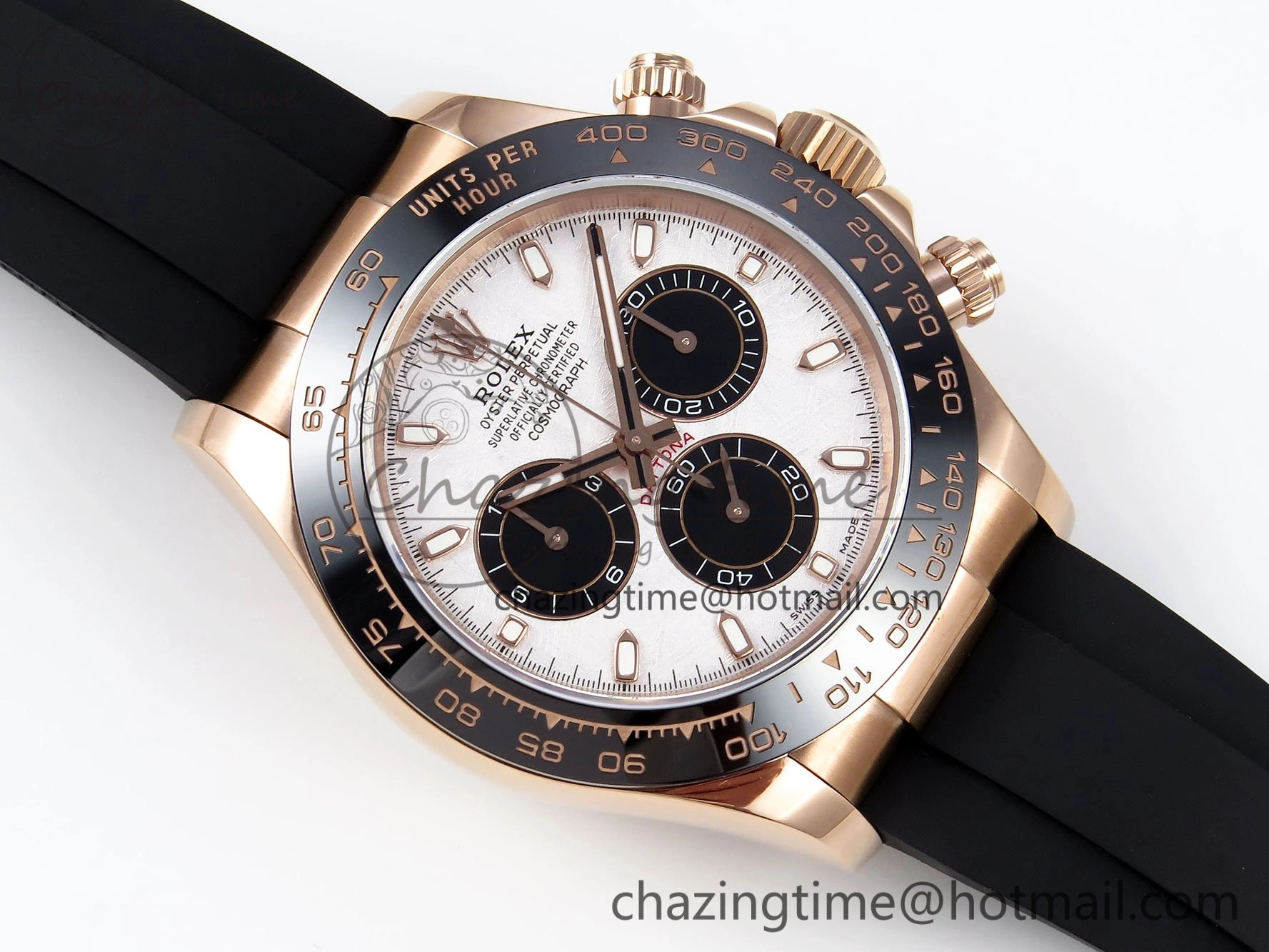 Daytona 116515 QF 1:1 Best Edition Meteorite Dial on Oysterflex Strap SH4130 V3 (Gain Weight) Compact 1689