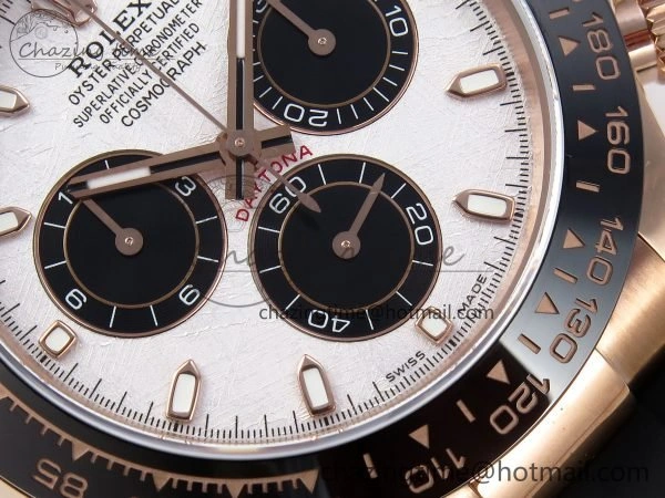 Daytona 116515 QF 1:1 Best Edition Meteorite Dial on Oysterflex Strap SH4130 V3 (Gain Weight) Compact 1689