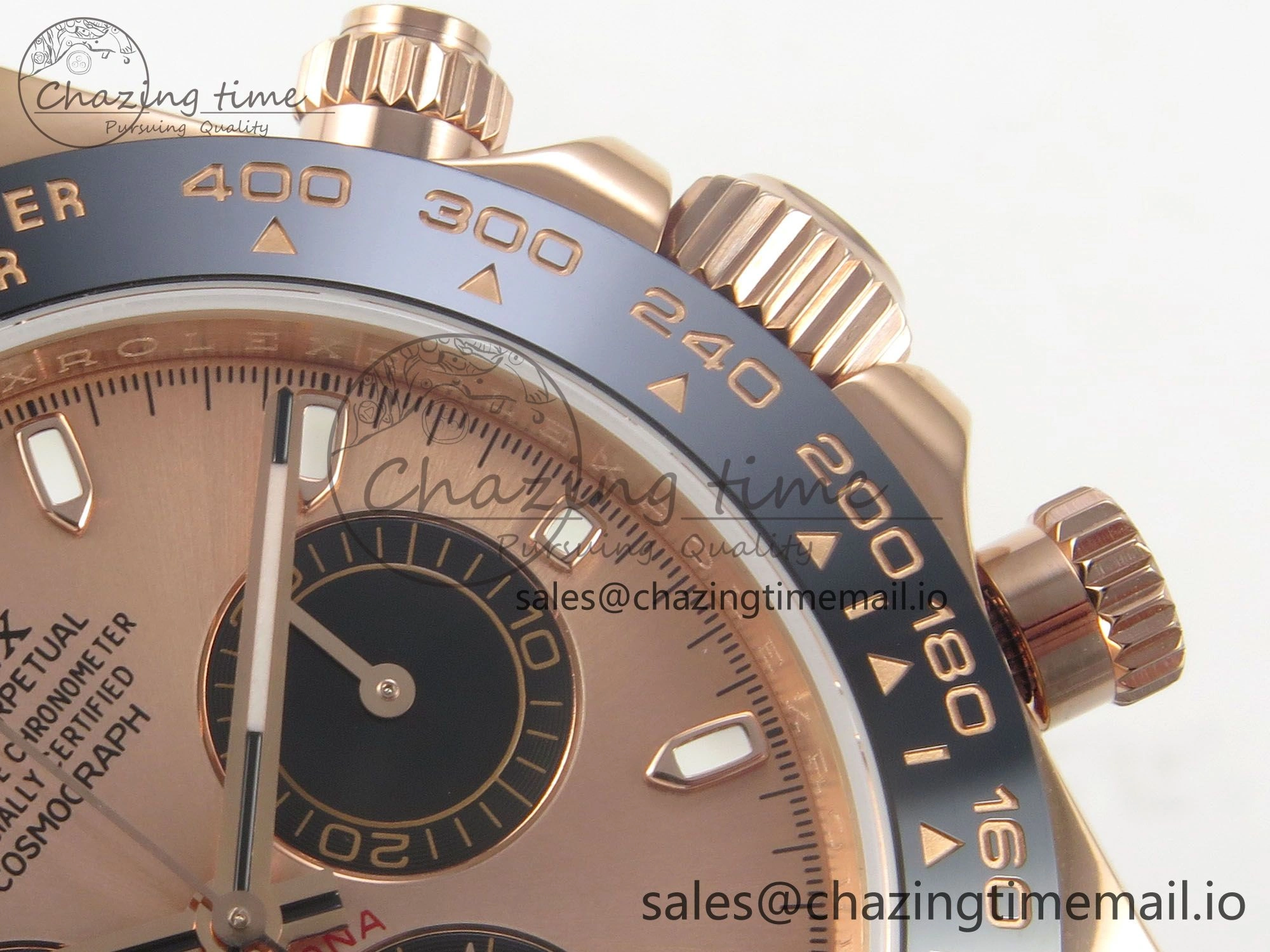 Daytona 116515 QF 1:1 Best Edition RG Black Dial on Oysterflex Strap SH4130 V11（Gain Weight） Packable 158