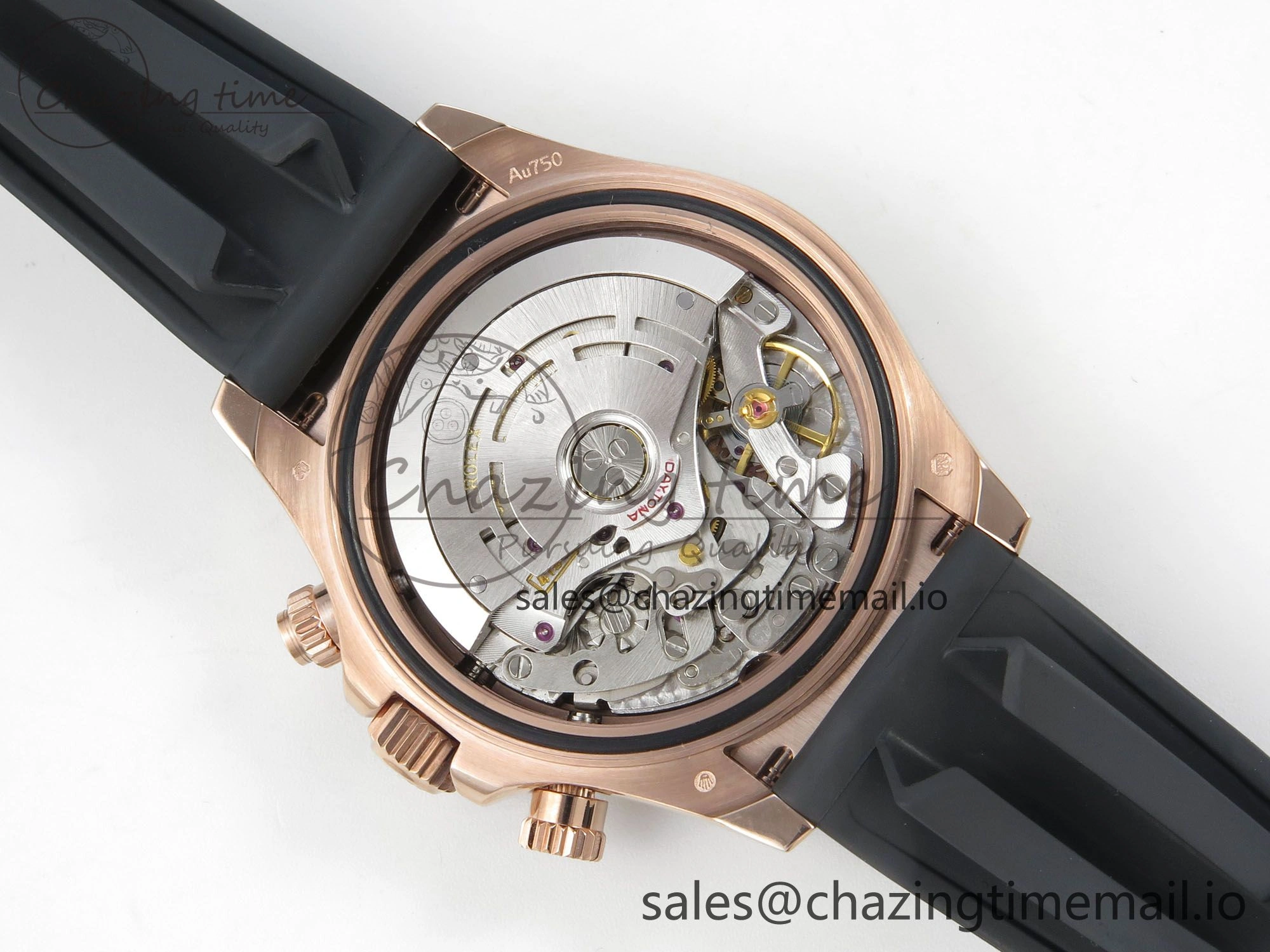 Daytona 116515 QF 1:1 Best Edition RG Black Dial on Oysterflex Strap SH4130 V11（Gain Weight） Packable 158