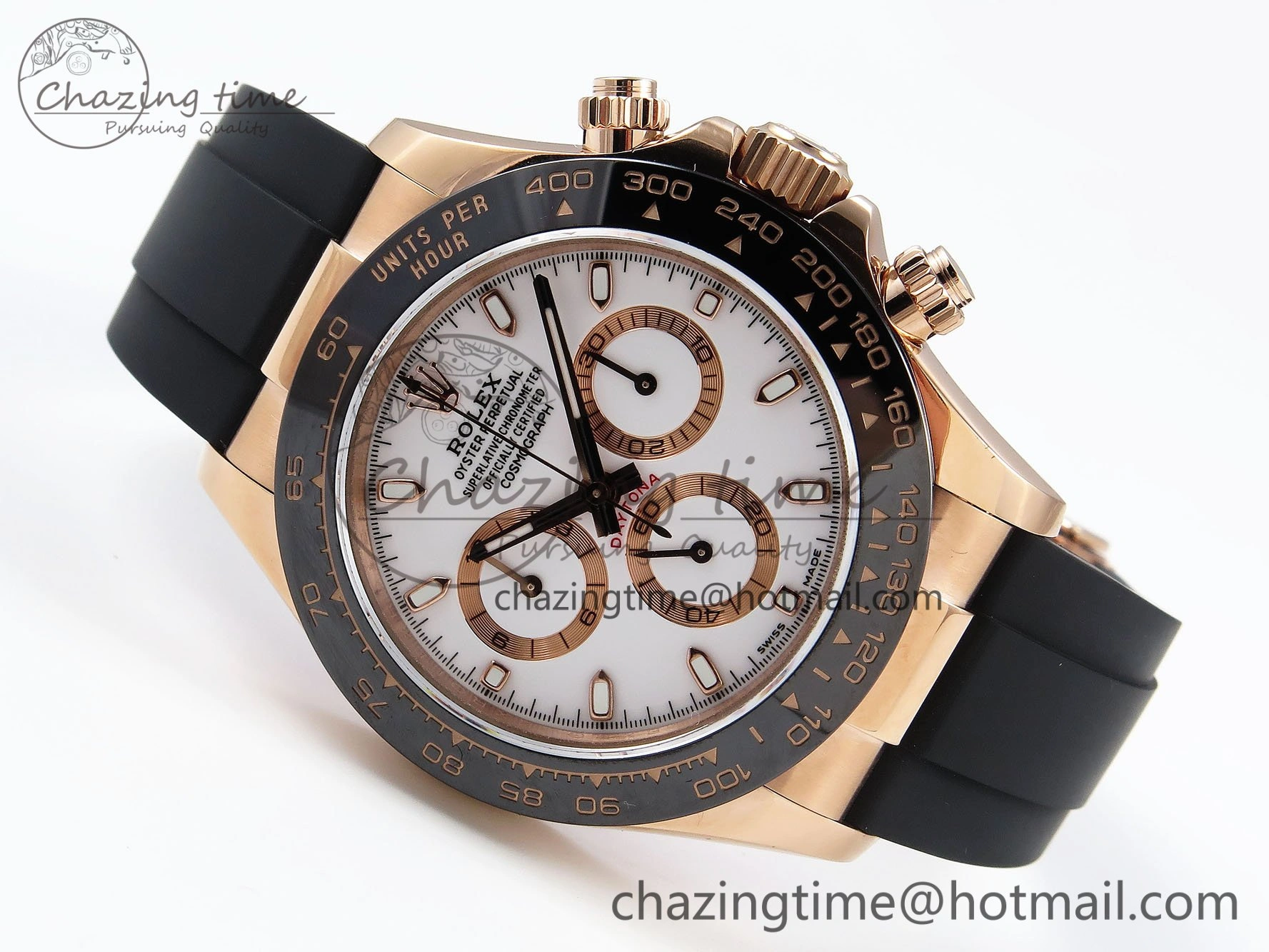 Daytona 116515 QF 1:1 Best Edition White Dial on Oysterflex Strap SH4130 V3 (Gain Weight) SportInspired 1691