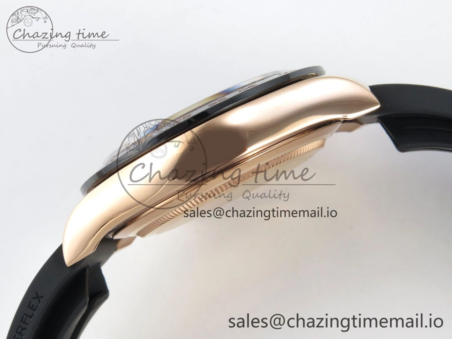 Daytona 116515 QF 1:1 Best Edition White RG Dial on Oysterflex Strap SH4130 V11（Gain Weight） Colorful 164