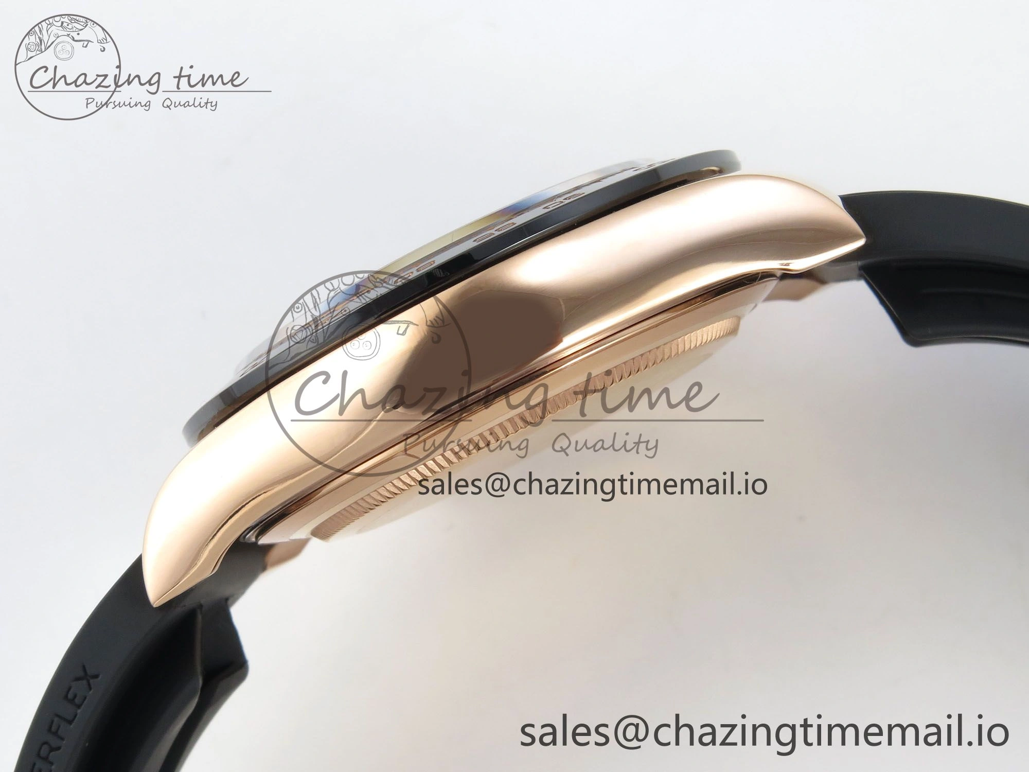 Daytona 116515 QF 1:1 Best Edition White RG Dial on Oysterflex Strap SH4130 V11（Gain Weight） Colorful 164