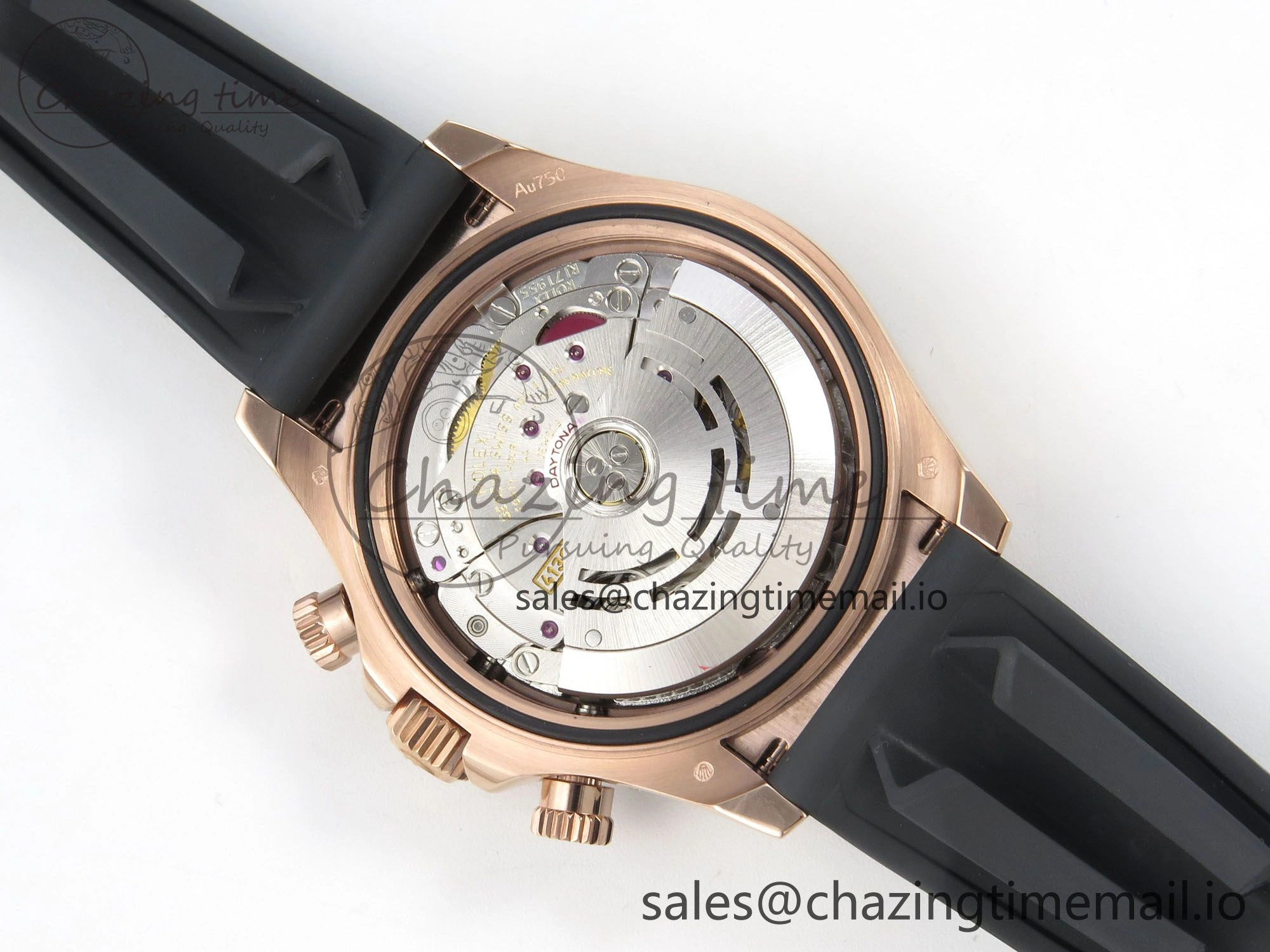 Daytona 116515 QF 1:1 Best Edition White RG Dial on Oysterflex Strap SH4130 V11（Gain Weight） Colorful 164