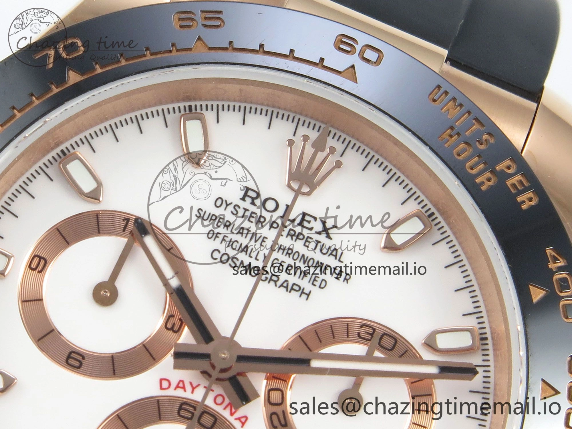 Daytona 116515 QF 1:1 Best Edition White RG Dial on Oysterflex Strap SH4130 V11（Gain Weight） Colorful 164