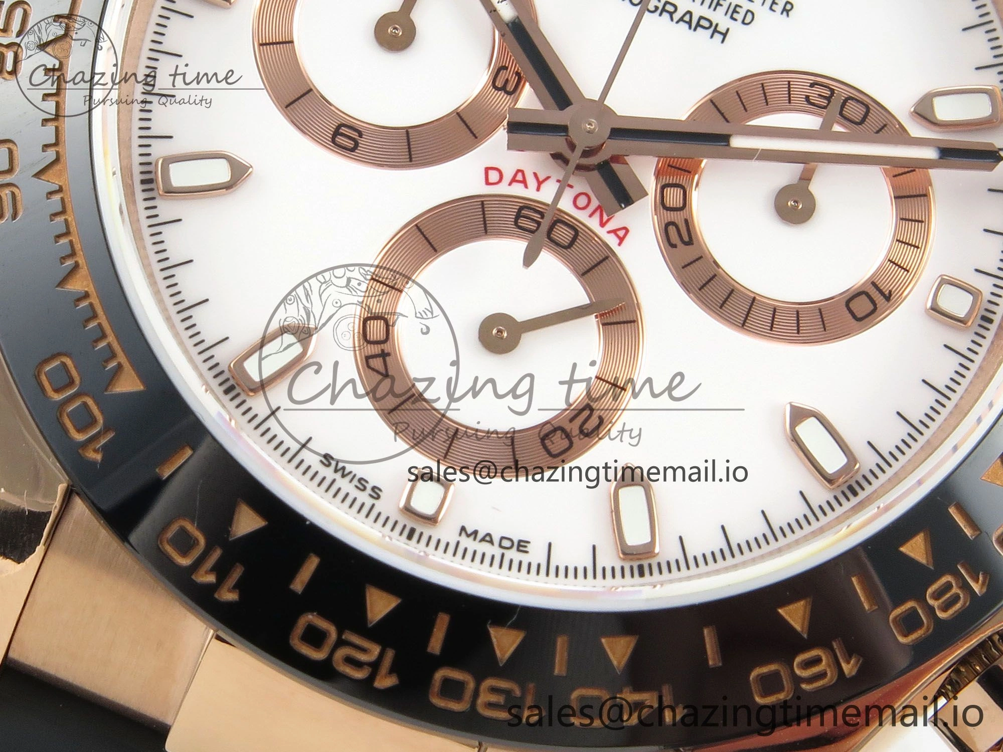 Daytona 116515 QF 1:1 Best Edition White RG Dial on Oysterflex Strap SH4130 V11（Gain Weight） Colorful 164