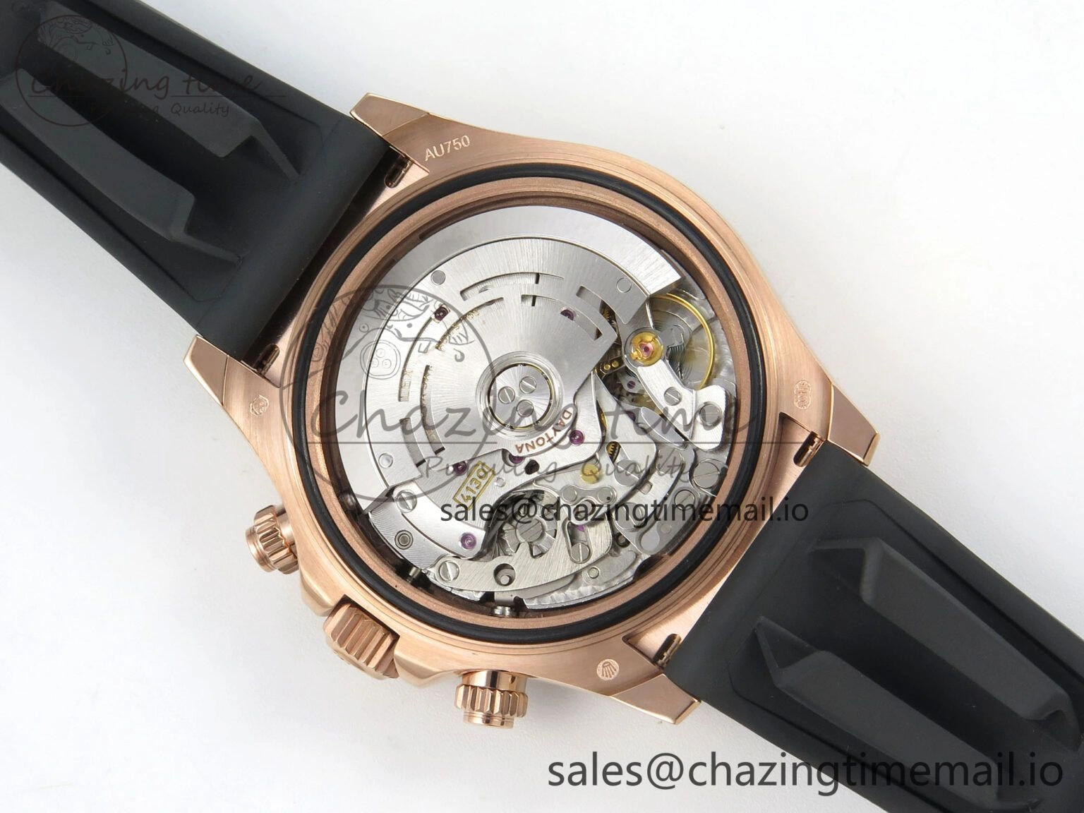 Practical Daytona 116515 RG 3CF 1:1 Best Edition Black Bezel Meteorite Dial on Oysterflex Strap SH4130 V2(Mod Version) 10815