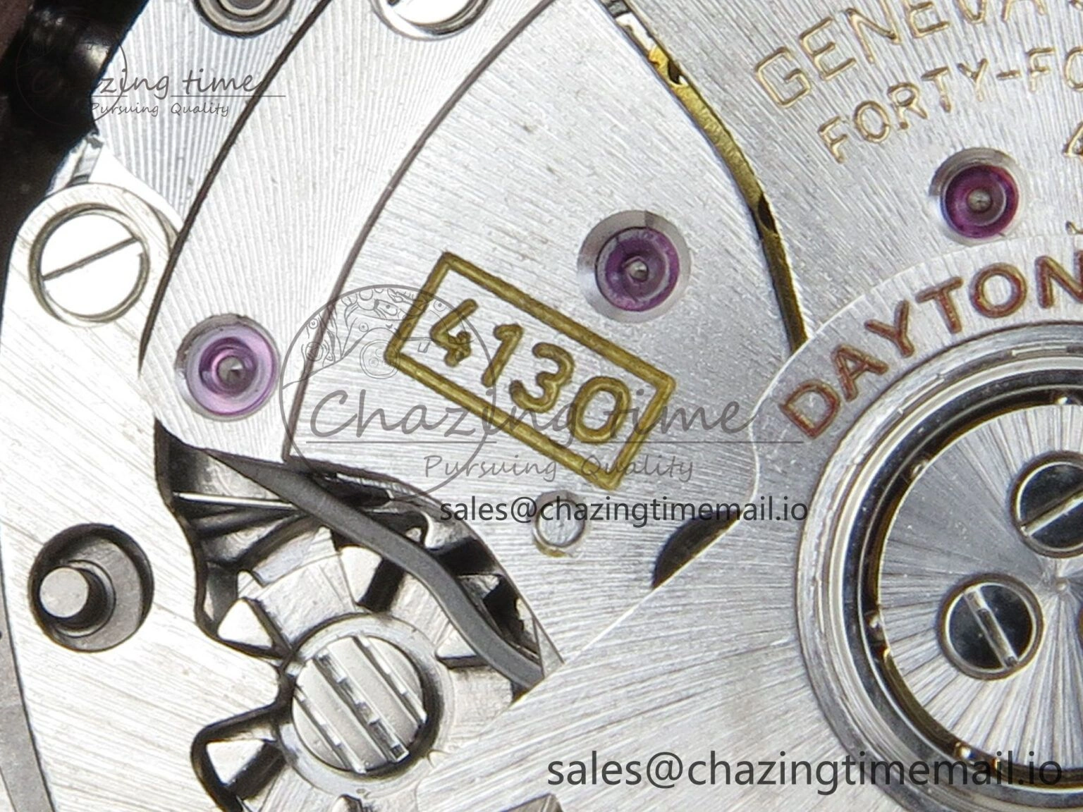 Practical Daytona 116515 RG 3CF 1:1 Best Edition Black Bezel Meteorite Dial on Oysterflex Strap SH4130 V2(Mod Version) 10815