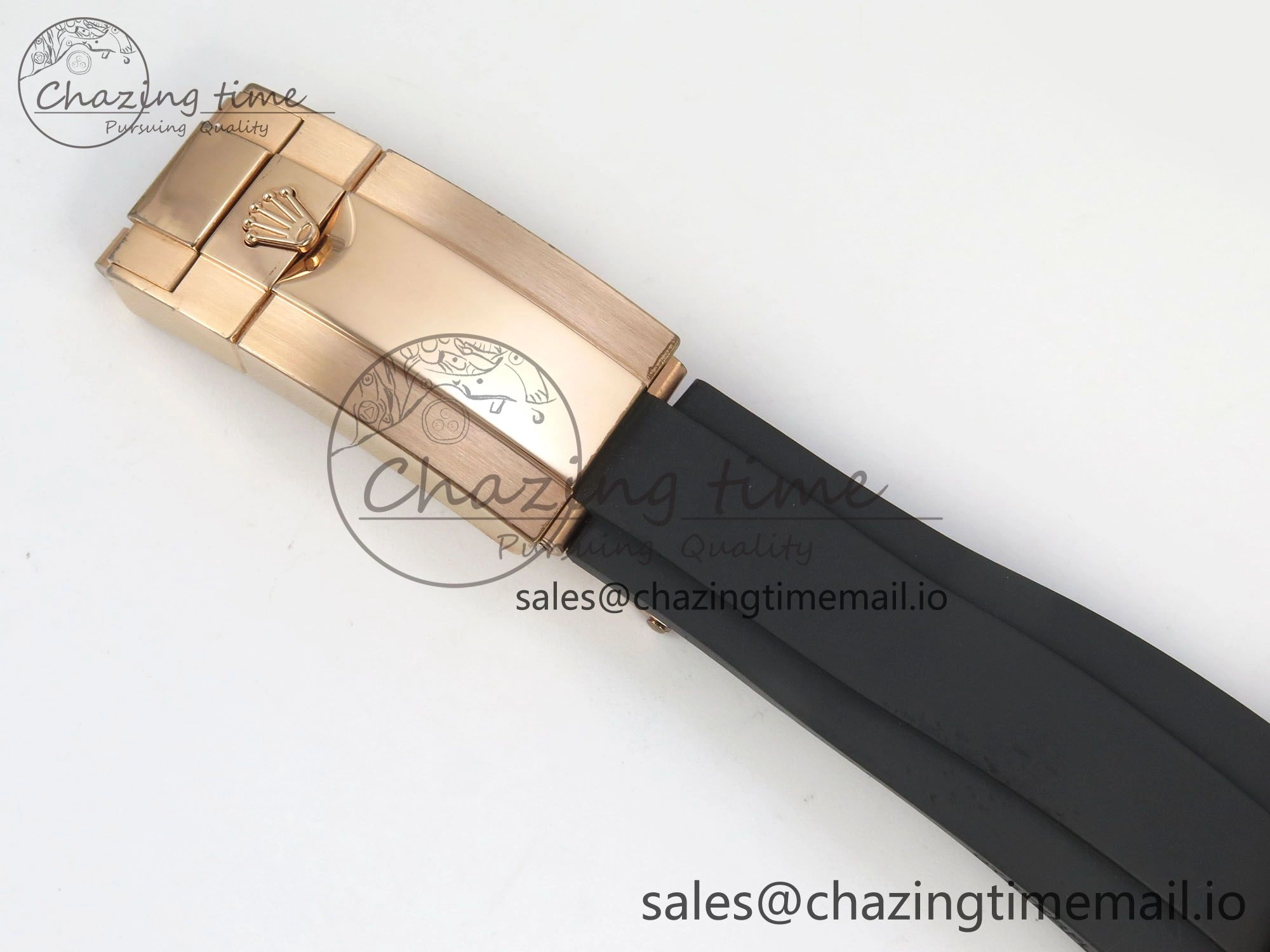 Practical Daytona 116515 RG 3CF 1:1 Best Edition Black Bezel Meteorite Dial on Oysterflex Strap SH4130 V2(Mod Version) 10815
