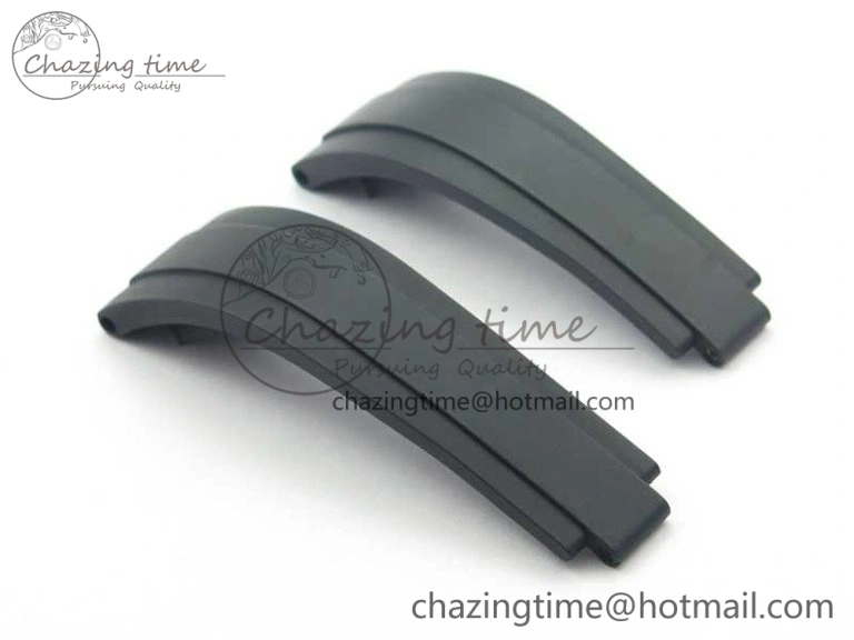 Original Daytona 116515 RG 904L Noob 1:1 Best Edition Black Dial On Black Rubber Strap SA4130 (Free Extra Strap) V 2994