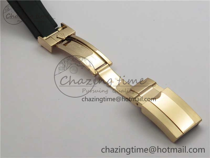 HighPerformance Daytona 116515 RG 904L Noob 1:1 Best Edition White Dial On Black Rubber Strap SA4130 (Free Extra Strap) V 2997