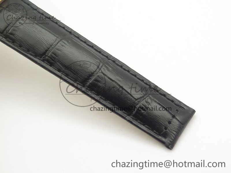 NewStyle Daytona 116515 RG Noob 1:1 Best Edition Black Dial On Leather Strap SA 3434