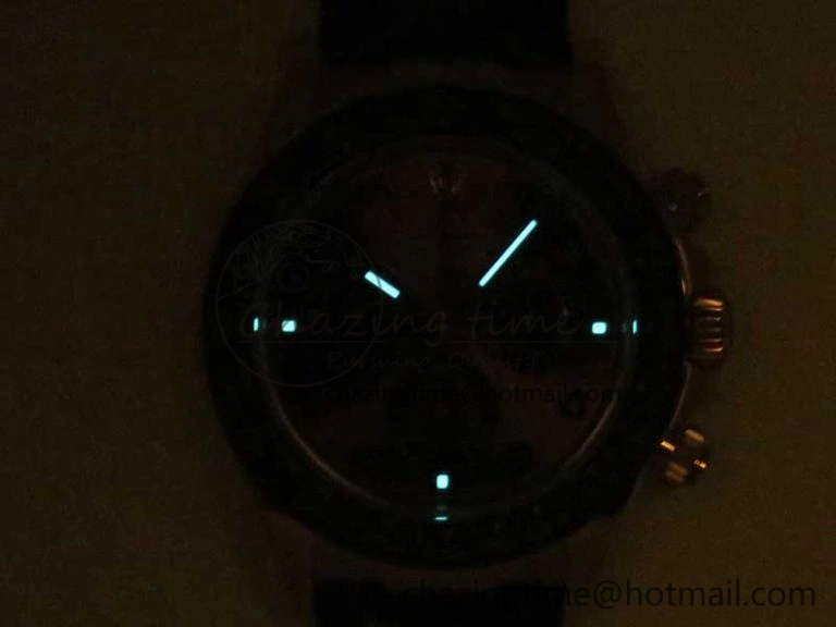 UrbanChic Daytona 116515 RG Noob 1:1 Best Edition Chocolate Dial On Leather Strap SA 3437