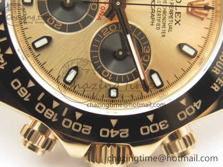 Daytona 116515 RG Noob 1:1 Best Edition Rose Gold Dial On Leather Strap SA FastDry 3435