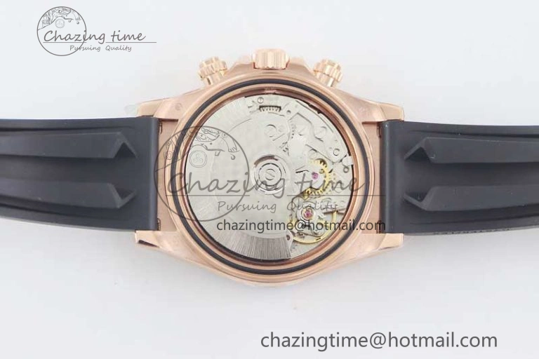 MultiPurpose Daytona 116515 RG TWF 1:1 Best Edition 904L Steel Brown Dial on Oysterflex Strap A 2420