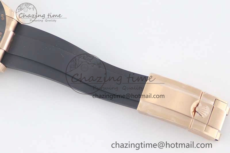 MultiPurpose Daytona 116515 RG TWF 1:1 Best Edition 904L Steel Brown Dial on Oysterflex Strap A 2420
