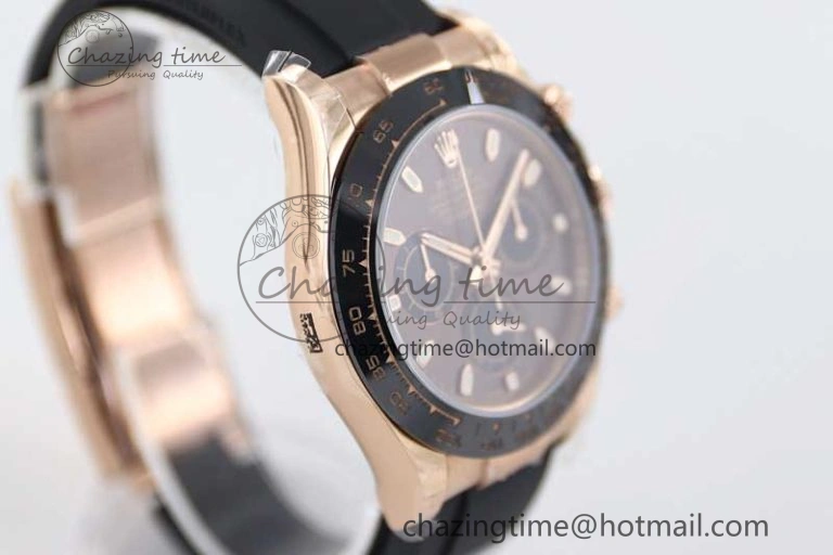 MultiPurpose Daytona 116515 RG TWF 1:1 Best Edition 904L Steel Brown Dial on Oysterflex Strap A 2420
