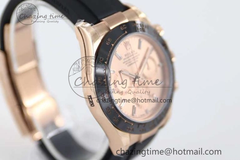 Upgraded Daytona 116515 RG TWF 1:1 Best Edition 904L Steel RG  Crystal Markers Dial on Oysterflex Strap A 2419