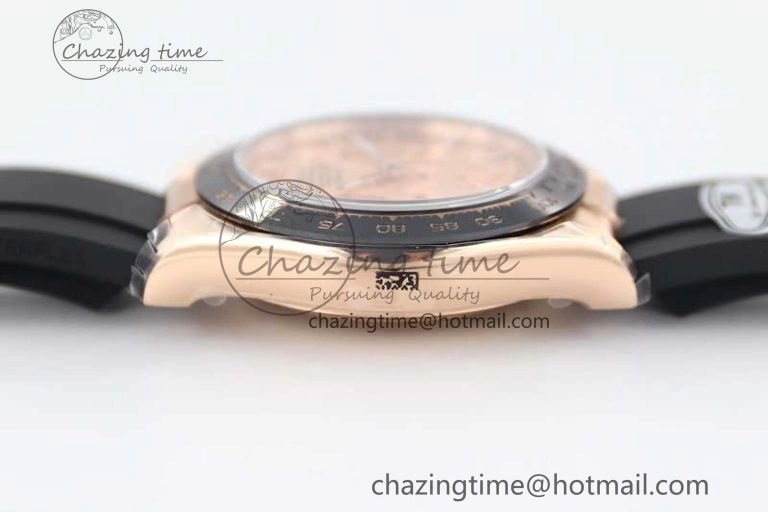 Upgraded Daytona 116515 RG TWF 1:1 Best Edition 904L Steel RG  Crystal Markers Dial on Oysterflex Strap A 2419