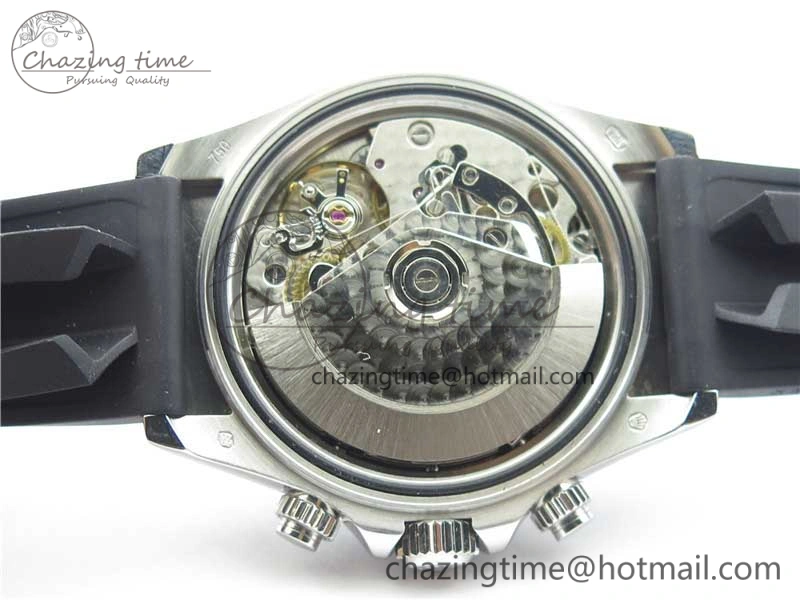 StreetReady Daytona 116515 SS UBF Best Edition Red Stick Markers Dial on Rubber Strap A 2943