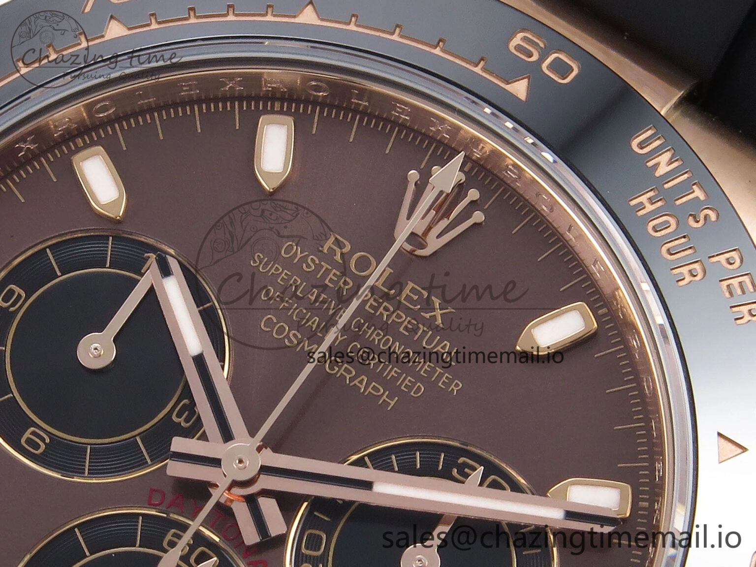Stretchable Daytona 116515 ZF 1:1 Best Edition Brown Dial on Oysterflex Strap SH4130（Gain Weight） 1241