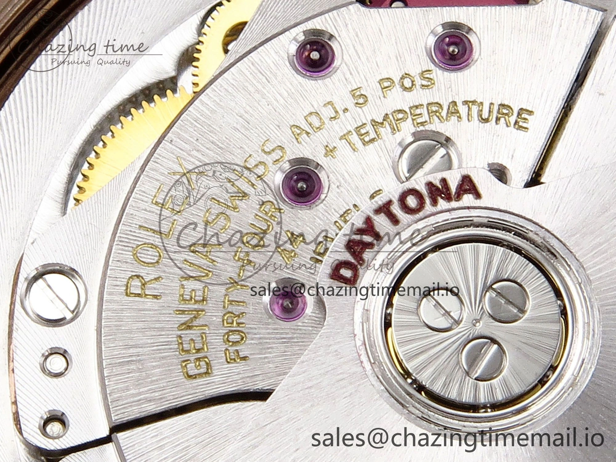 Stretchable Daytona 116515 ZF 1:1 Best Edition Brown Dial on Oysterflex Strap SH4130（Gain Weight） 1241