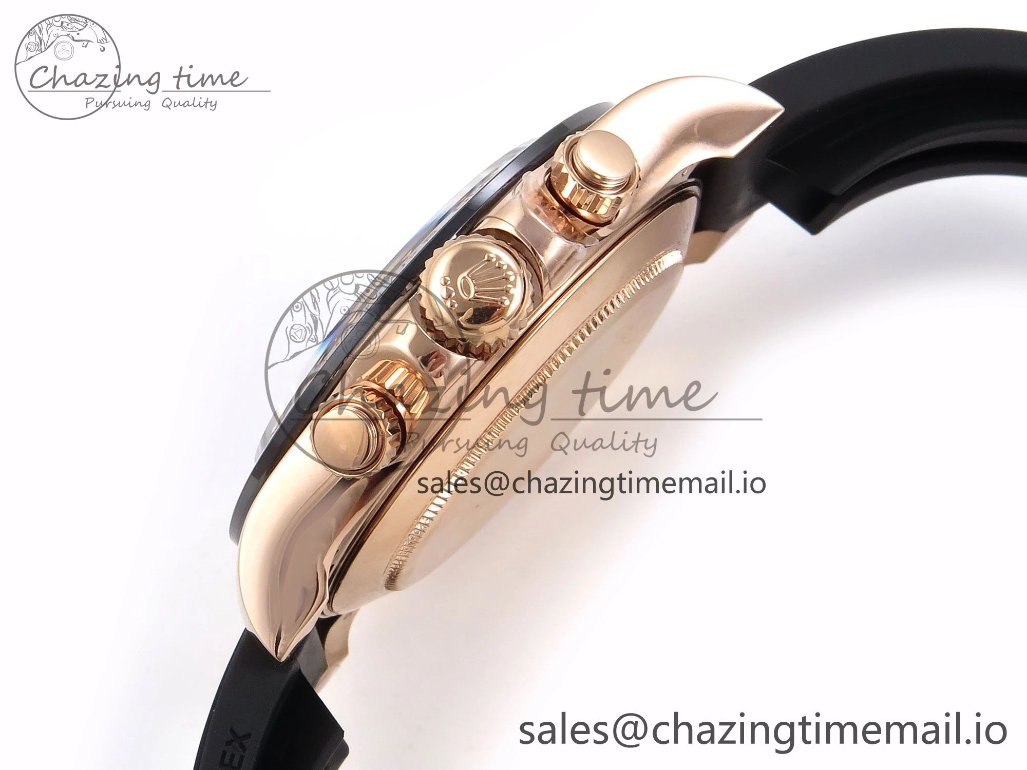 Daytona 116515 ZF 1:1 Best Edition Rose Dial on Oysterflex Strap SH4130（Gain Weight） Minimalist 1242