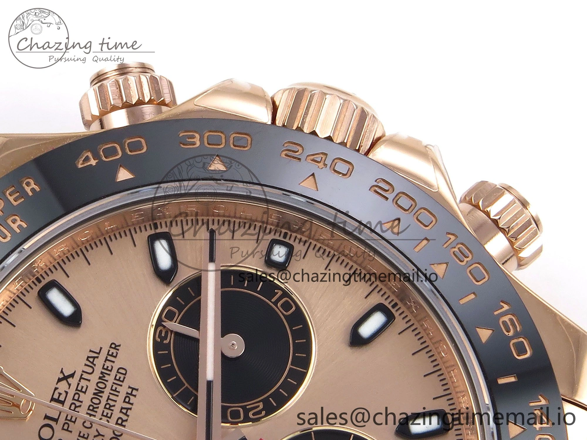 Daytona 116515 ZF 1:1 Best Edition Rose Dial on Oysterflex Strap SH4130（Gain Weight） Minimalist 1242