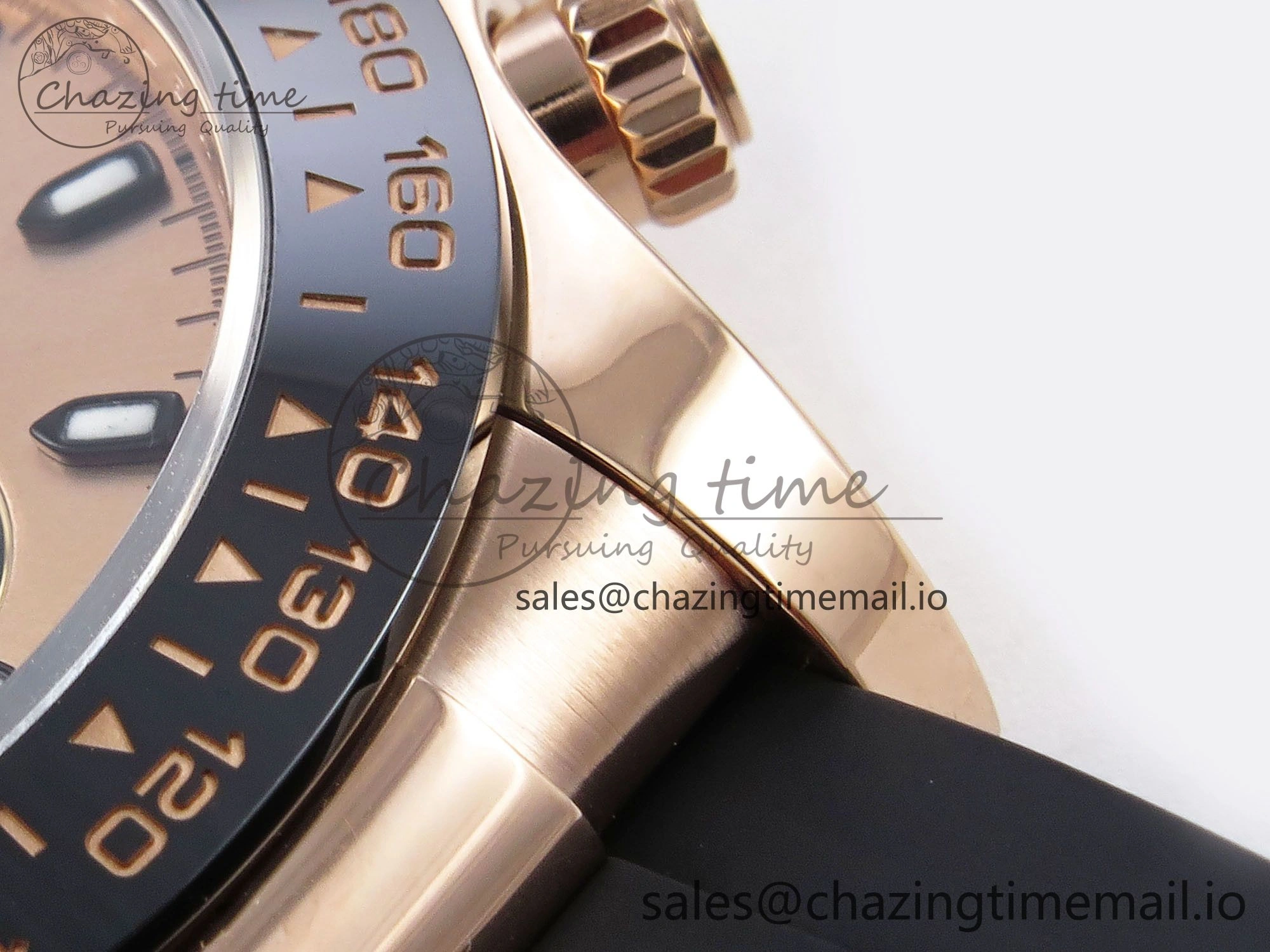 Daytona 116515 ZF 1:1 Best Edition Rose Dial on Oysterflex Strap SH4130（Gain Weight） Minimalist 1242