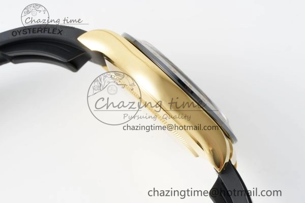 FashionForward Daytona 116518 BTF 1:1 Best Edition Black Diamonds Dial on Oysterflex Rubber Strap SA4130 V 2258