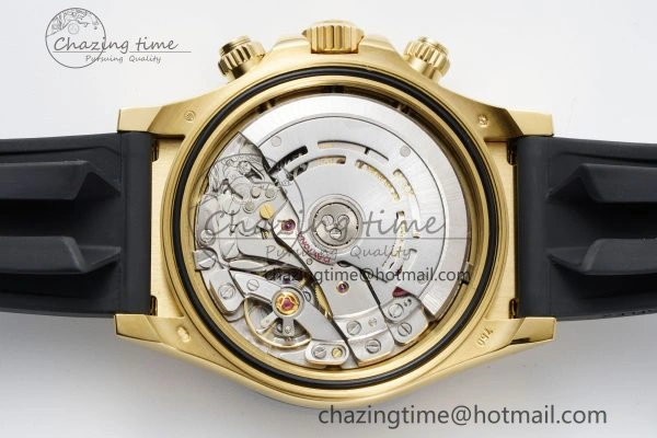 FashionForward Daytona 116518 BTF 1:1 Best Edition Black Diamonds Dial on Oysterflex Rubber Strap SA4130 V 2258