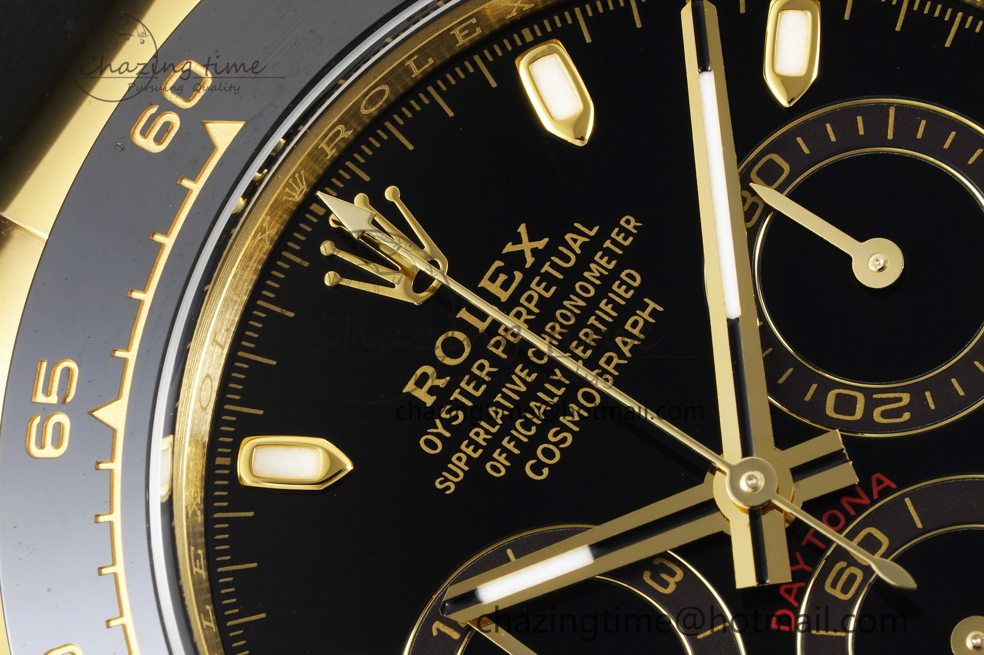 Minimalist Daytona 116518 BTF 1:1 Best Edition Black Lume Dial on Oysterflex Rubber Strap SA4130 V 2257