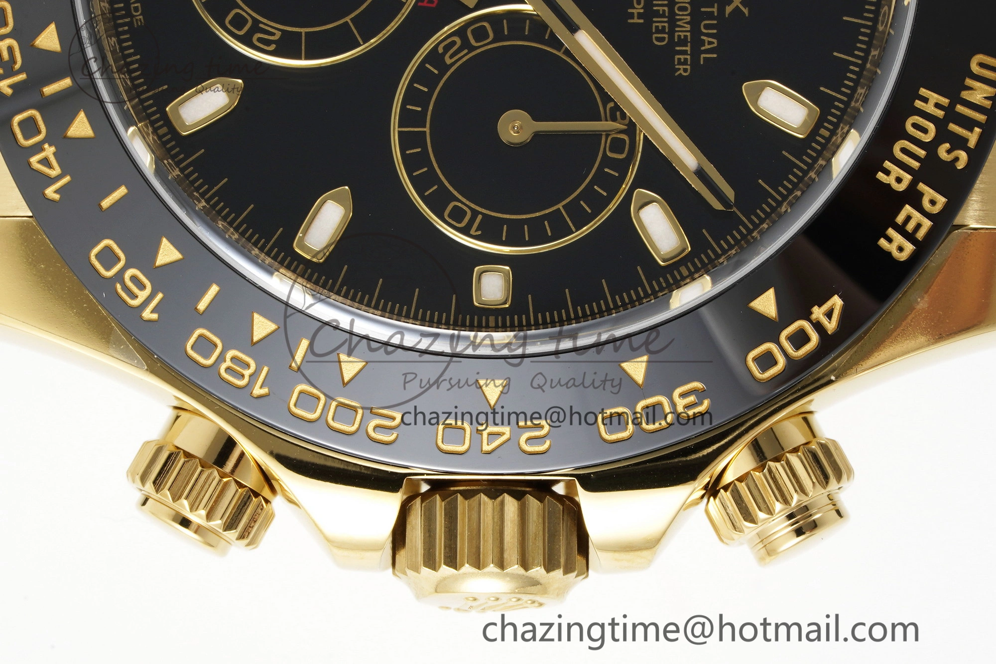 Resilient Daytona 116518 Clean 1:1 Best Edition Black Dial on Oysterflex Rubber Strap SA4130 V 2255