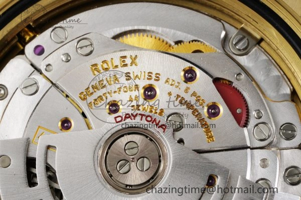 Resilient Daytona 116518 Clean 1:1 Best Edition Black Dial on Oysterflex Rubber Strap SA4130 V 2255
