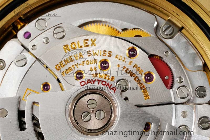Daytona 116518 Clean 1:1 Best Edition Black Diamonds Dial on Oysterflex Rubber Strap SA4130 V Efficient 2170