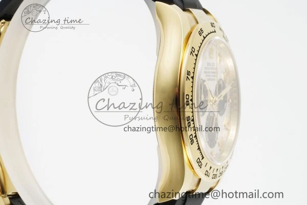 Daytona 116518 Clean 1:1 Best Edition White Arabic Dial on Oysterflex Rubber Strap SA4130 V EasyMatch 2102