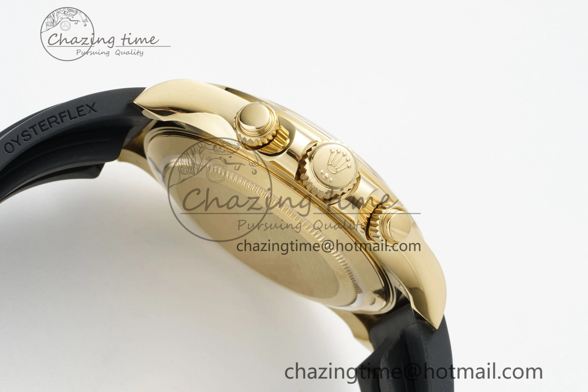 Daytona 116518 Clean 1:1 Best Edition White Arabic Dial on Oysterflex Rubber Strap SA4130 V EasyMatch 2102