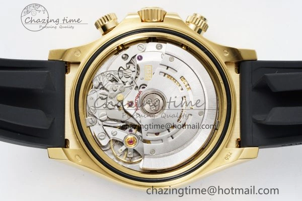 Daytona 116518 Clean 1:1 Best Edition White Arabic Dial on Oysterflex Rubber Strap SA4130 V EasyMatch 2102