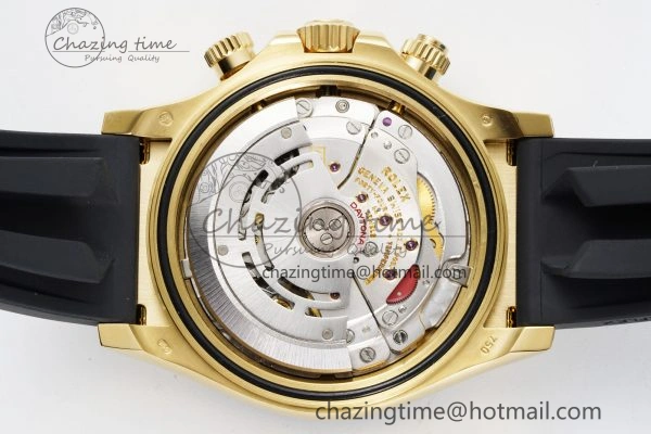 Daytona 116518 Clean 1:1 Best Edition White Arabic Dial on Oysterflex Rubber Strap SA4130 V EasyMatch 2102