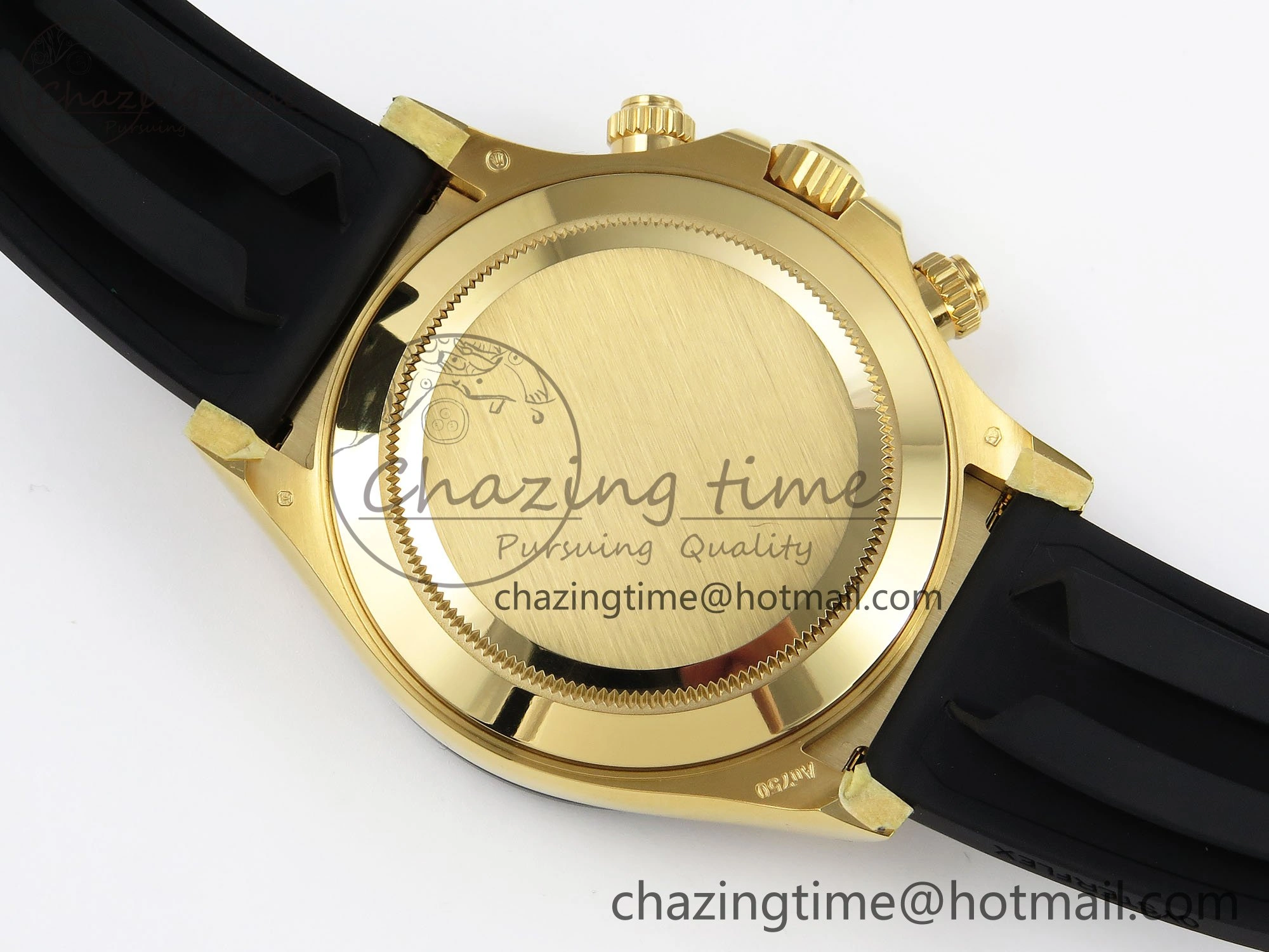 Sophisticated Daytona 116518 Clean 1:1 Best Edition YG Dial on Oysterflex Rubber Strap SA 1673