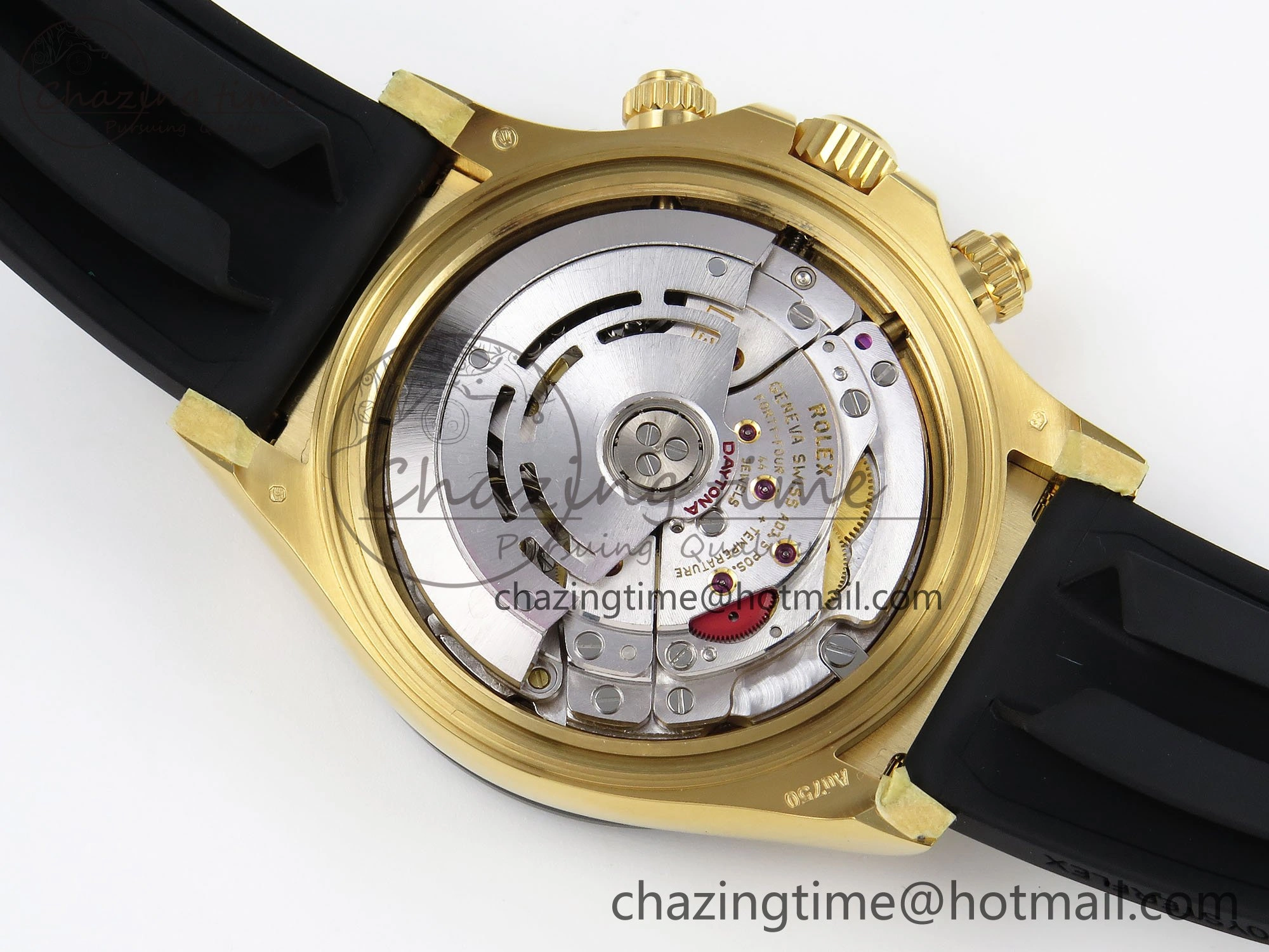 Sophisticated Daytona 116518 Clean 1:1 Best Edition YG Dial on Oysterflex Rubber Strap SA 1673
