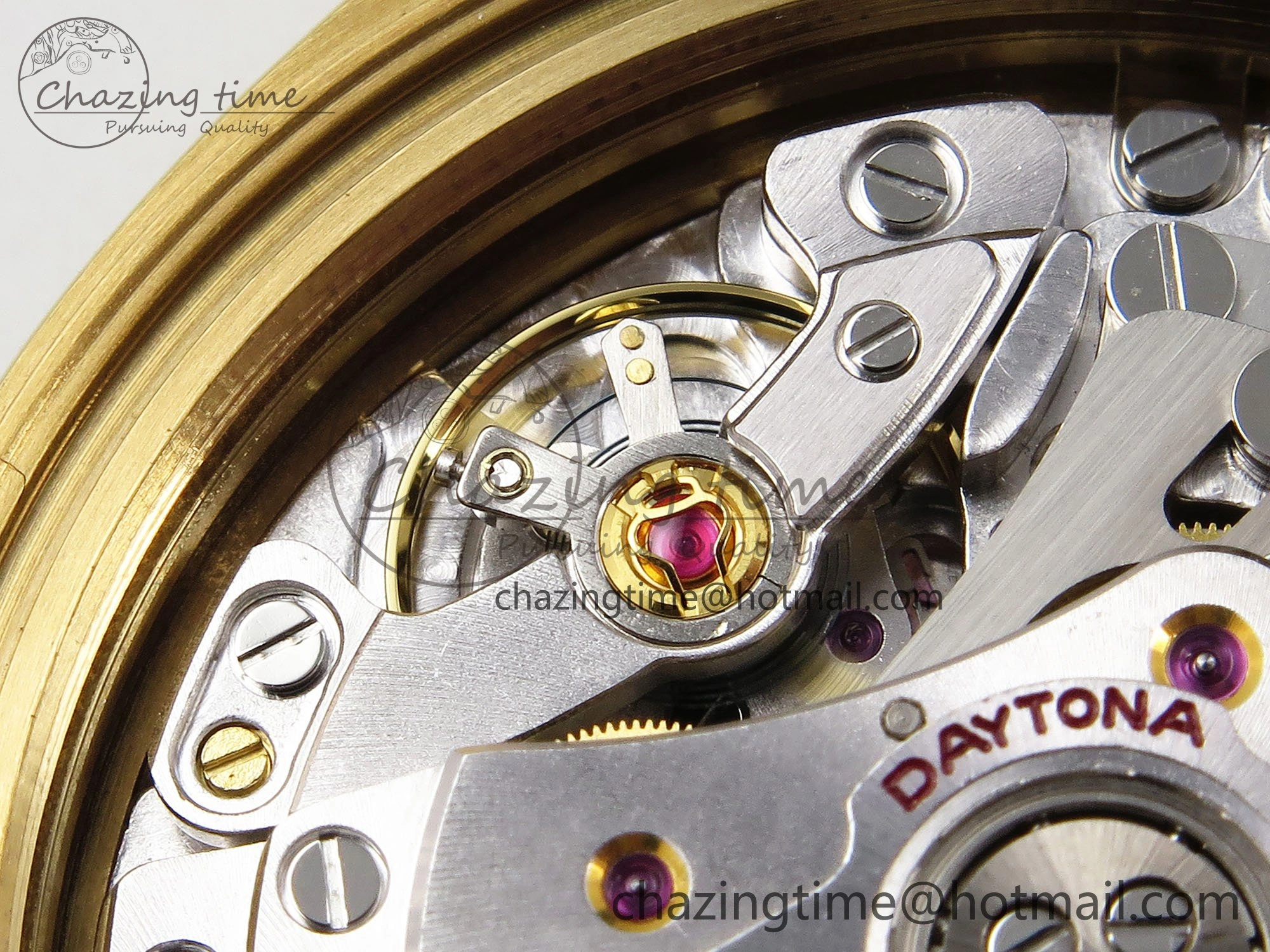 Sophisticated Daytona 116518 Clean 1:1 Best Edition YG Dial on Oysterflex Rubber Strap SA 1673