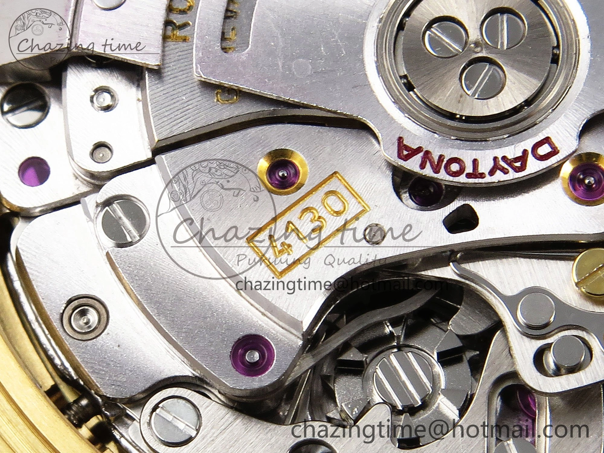 Sophisticated Daytona 116518 Clean 1:1 Best Edition YG Dial on Oysterflex Rubber Strap SA 1673