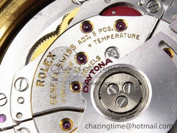 Sophisticated Daytona 116518 Clean 1:1 Best Edition YG Dial on Oysterflex Rubber Strap SA 1673