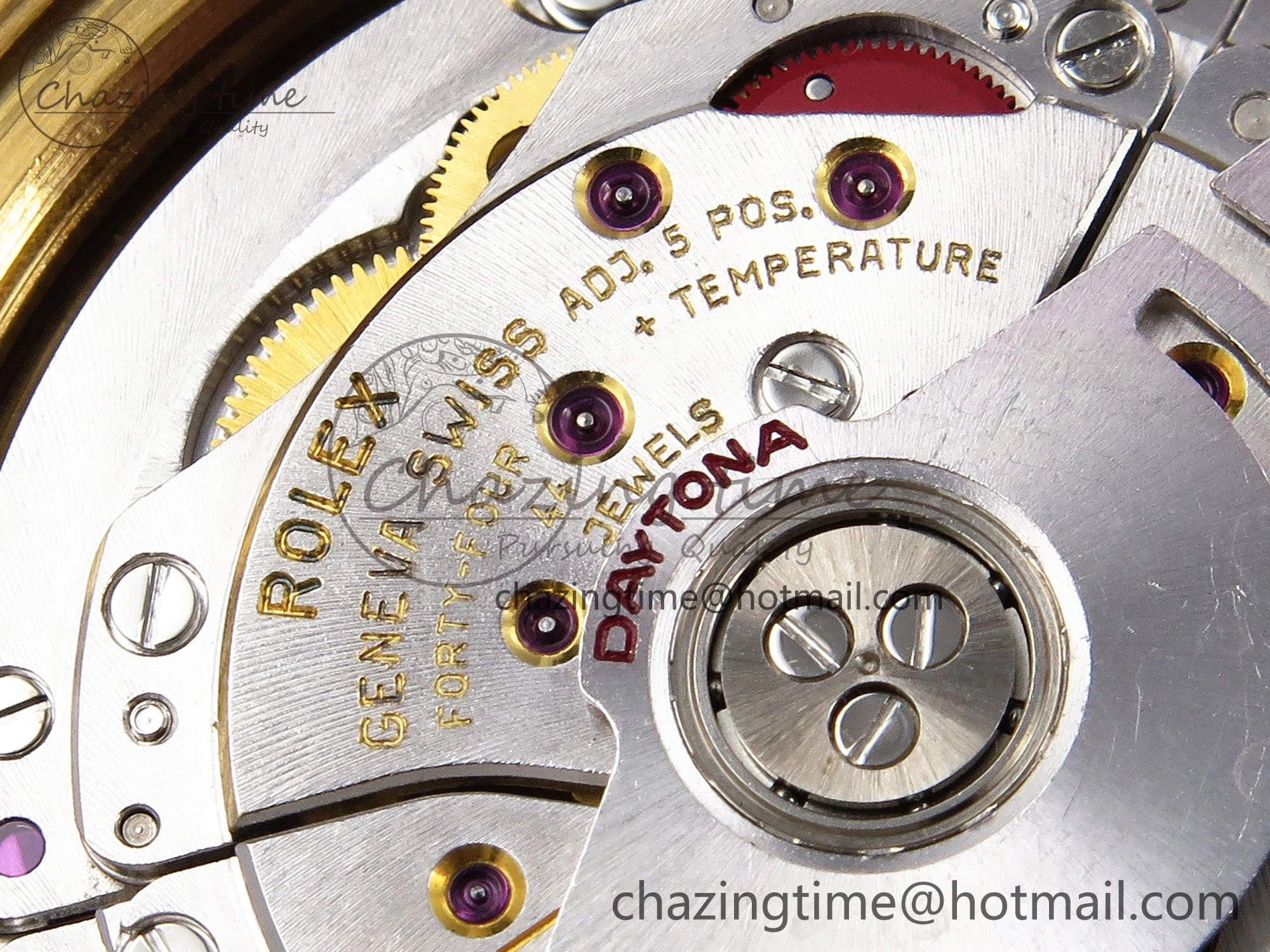 Sophisticated Daytona 116518 Clean 1:1 Best Edition YG Dial on Oysterflex Rubber Strap SA 1673