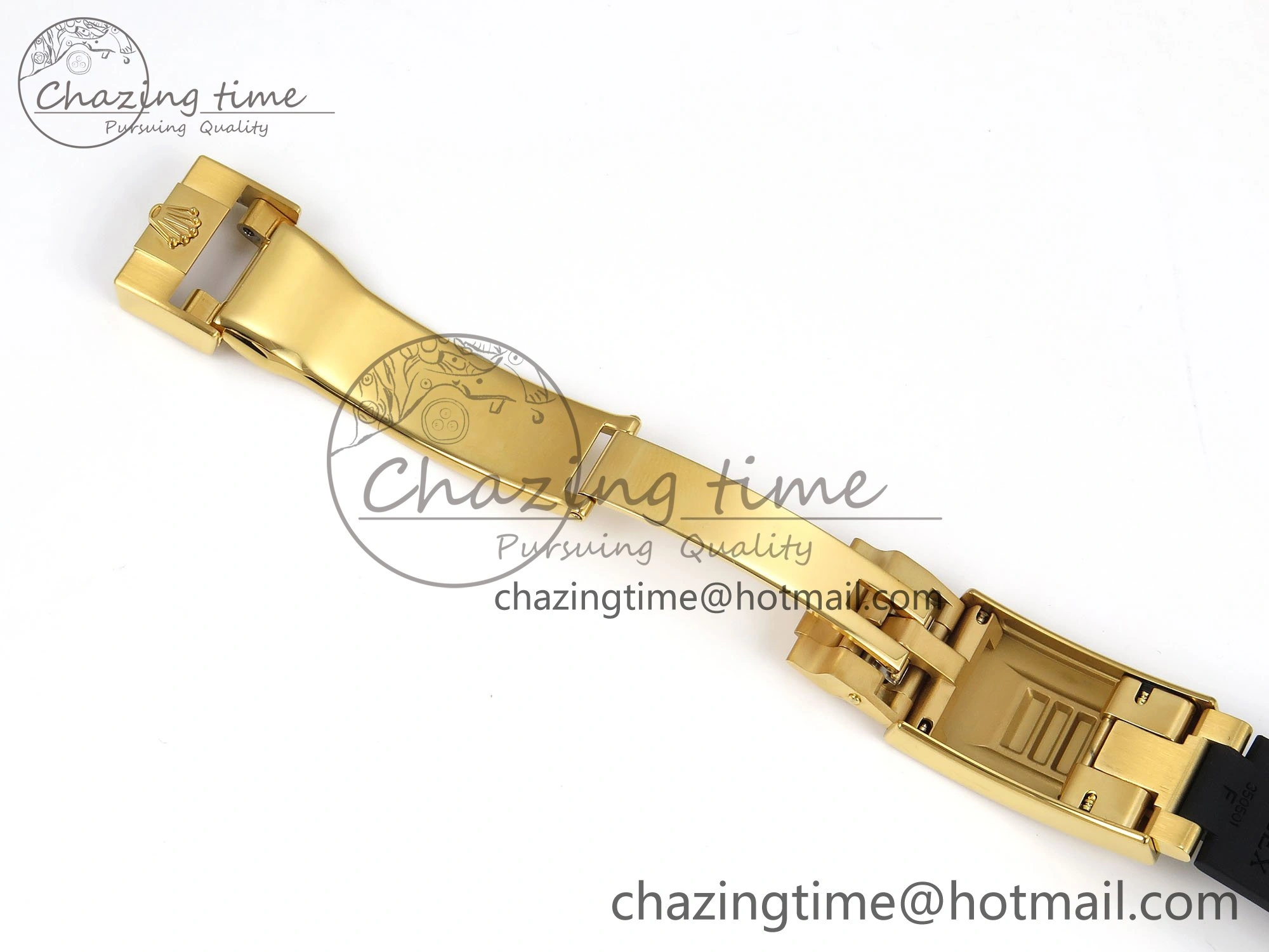 Sophisticated Daytona 116518 Clean 1:1 Best Edition YG Dial on Oysterflex Rubber Strap SA 1673